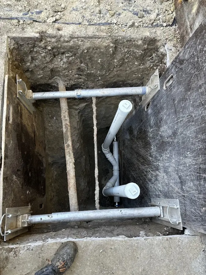 Experienced plumber completing Gas Line Repair work in La Vista